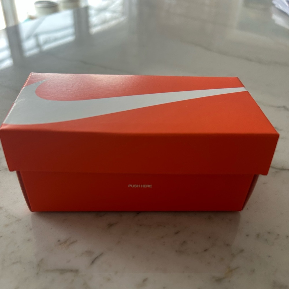 Nike Orange Gift Card Box with White Logo